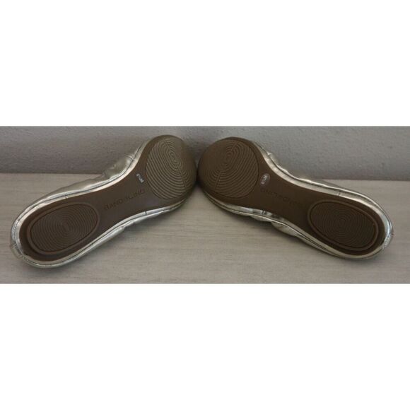 Bandolino Women's Sz 6.5M Gold Metallic Edition Ballet Flats - Picture 3 of 8